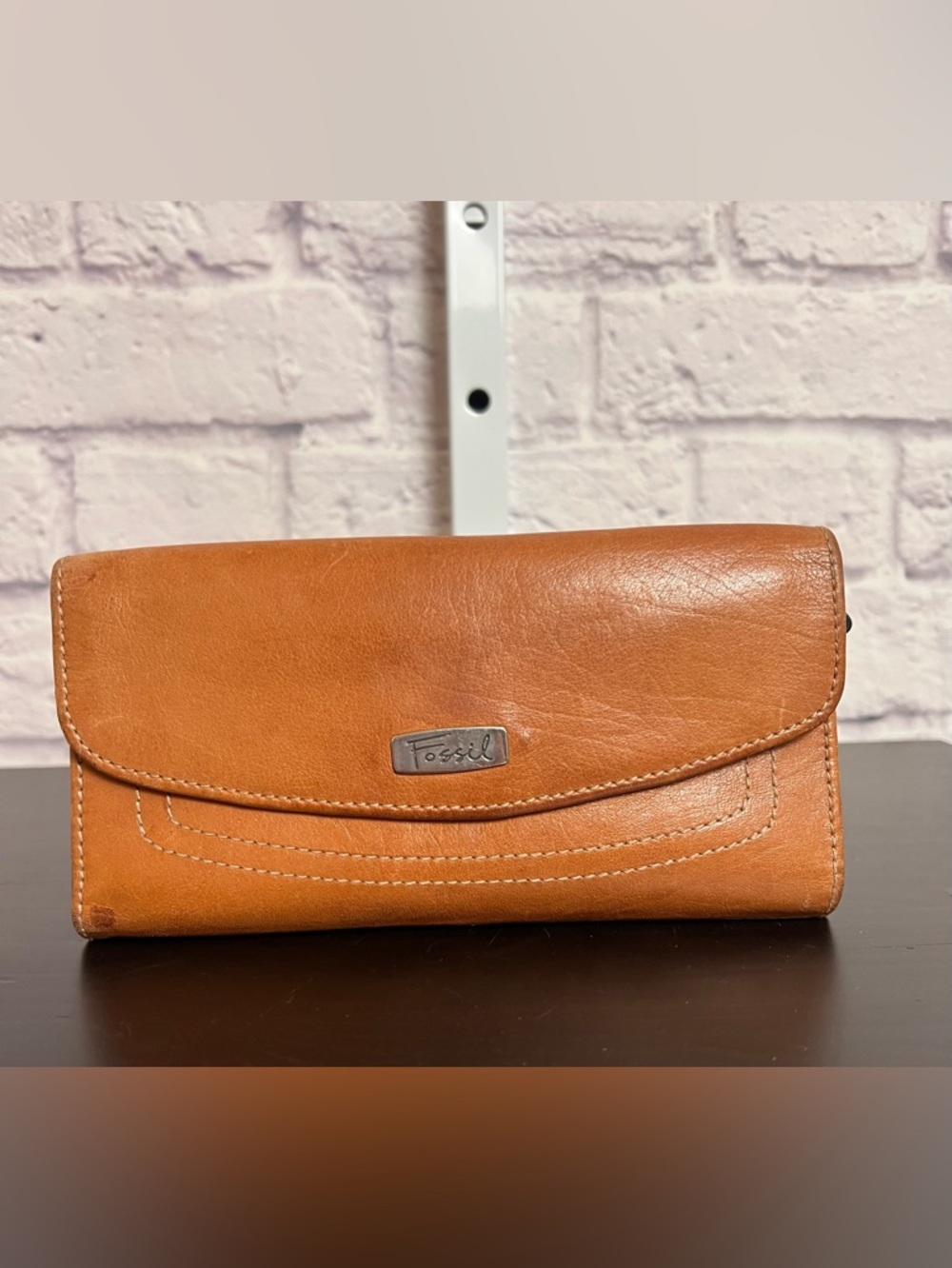 Fossil Genuine Leather Tri-Fold Wallet